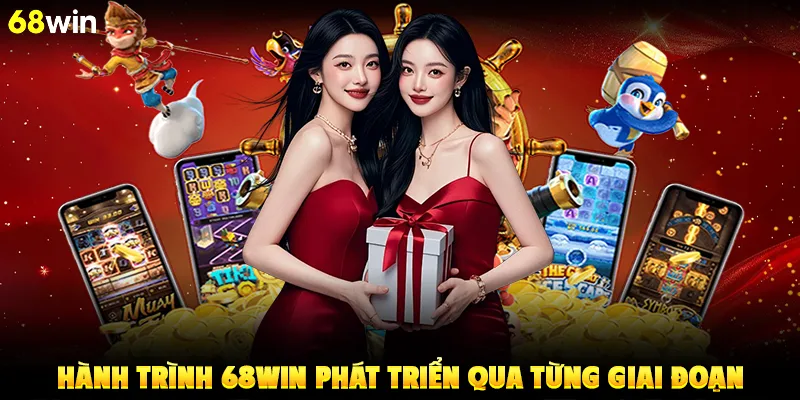 Hành trình 68win phát triển qua từng giai đoạn